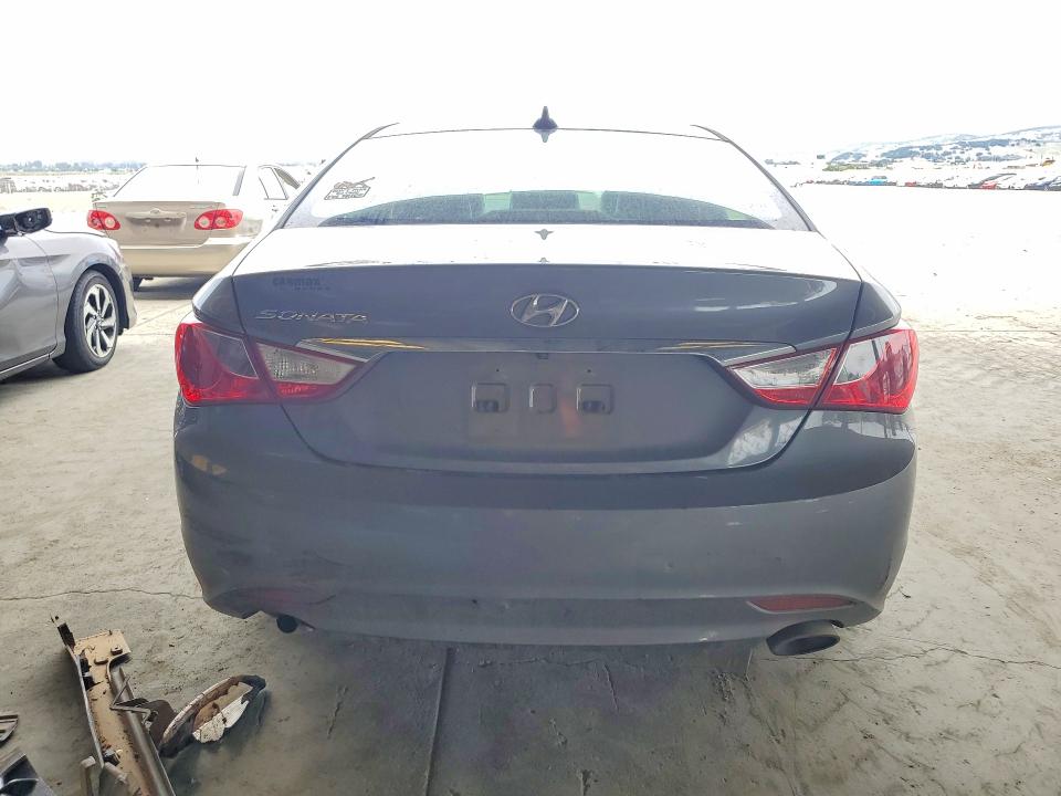 2012 Hyundai Sonata VIN 5NPEC4AC9CH406444 COPART salvage auction — FRONT END, Ca - Salvage Certificate, sold $500 on 2026-07-02 (photo 6)