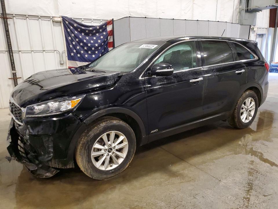 2019 Kia Sorento VIN 5XYPGDA33KG539574 COPART salvage auction — FRONT END, Mn - Cert Of Title-Salvage, sold $2,050 on 2026-07-06 (photo 1)