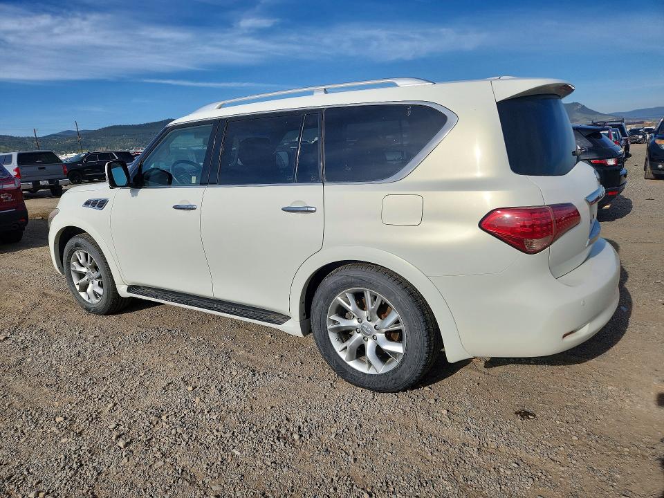 2012 Infiniti Qx56 VIN JN8AZ2NE2C9016991 COPART salvage auction — MECHANICAL, MT - CERT OF TITLE-REBUILT SALVAGE, sold $450 on 2026-07-07 (photo 2)