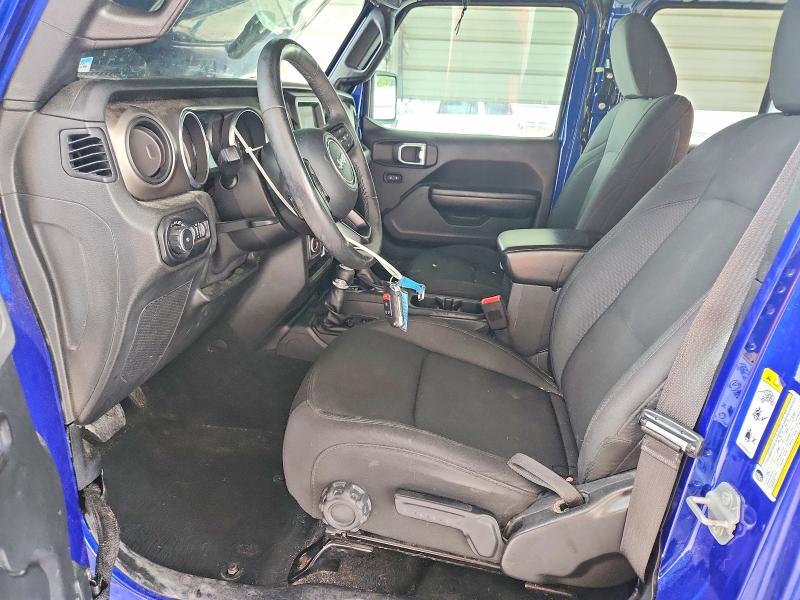 2018 Jeep Wrangler / VIN 1C4HJXDN9JW206253 COPART salvage auction — FRONT END, GA - CERT OF TITLE-SALVAGE, sold $8,300 on 2026-07-28 (photo 7)
