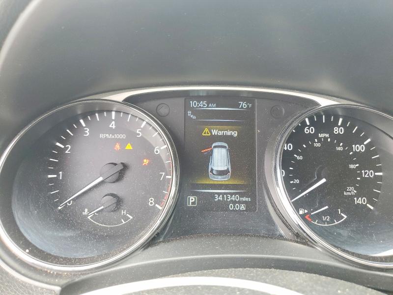 2014 Nissan Rogue VIN 5N1AT2MT0EC797671 COPART salvage auction — MINOR DENT/SCRATCHES, NC - DEALER ONLY CLEAN TITLE, sold $150 on 2026-07-09 (photo 9)