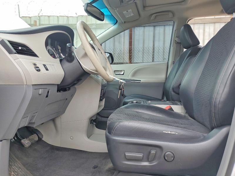 2014 Toyota Sienna VIN 5TDXK3DC8ES460543 COPART salvage auction — FRONT END, Ca - Salvage Certificate, sold $2,600 on 2026-07-02 (photo 7)
