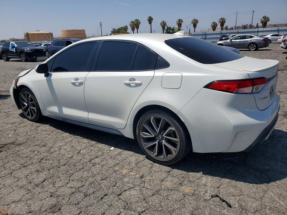 2020 Toyota Corolla VIN JTDS4RCE1LJ034519 COPART salvage auction — FRONT END, Ca - Salvage Certificate, sold $4,050 on 2026-07-02 (photo 2)