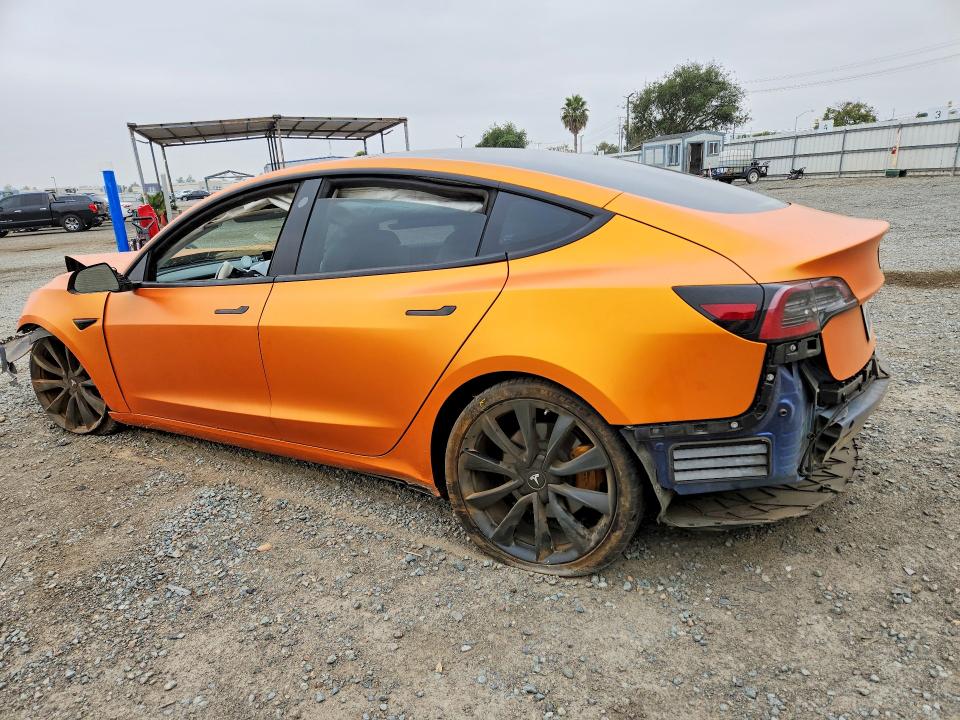 2018 Tesla Model 3 VIN 5YJ3E1EB9JF080772 COPART salvage auction — FRONT END, Salvage Title, sold $3,100 on 2026-08-04 (photo 2)