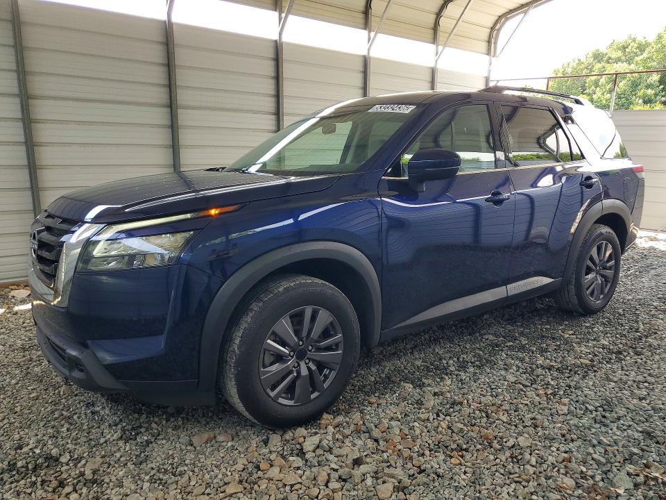 2023 Nissan Pathfinder VIN 5N1DR3BA0PC262460 COPART salvage auction — REAR END, Sc - Cert Of Title-Salvage, sold $3,750 on 2026-07-28 (photo 1)