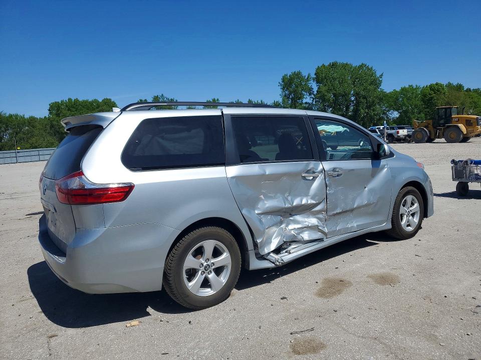 2020 Toyota Sienna VIN 5TDKZ3DC6LS032960 COPART salvage auction — SIDE, Ia - Cert Of Title-Salvage Title, sold $6,800 on 2026-07-24 (photo 3)