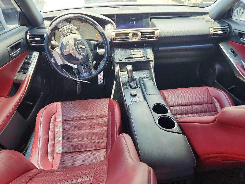 2016 Lexus Is VIN JTHBA1D29G5007824 COPART salvage auction — FRONT END, Salvage Title, sold $1,300 on 2026-07-22 (photo 8)