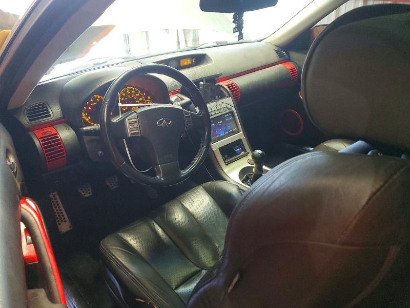 2005 Infiniti G VIN JNKCV54E95M418668 COPART salvage auction — FRONT END, Me - Cert Of Title-Salvage Collisio, sold $450 on 2026-07-09 (photo 8)
