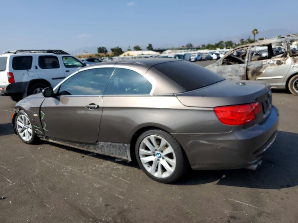 2011 BMW 3 series VIN WBADW7C56BE727484 COPART salvage auction — FRONT END, CA - SALVAGE CERTIFICATE, sold $2,000 on 2026-07-08 (photo 2)