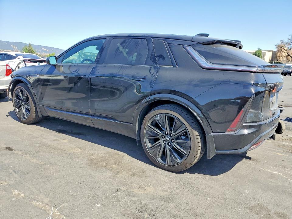2025 Cadillac VIN 1GYKPYRLXSZ300153 COPART salvage auction — FRONT END, Ca - Salvage Certificate, sold $20,200 on 2026-07-07 (photo 2)
