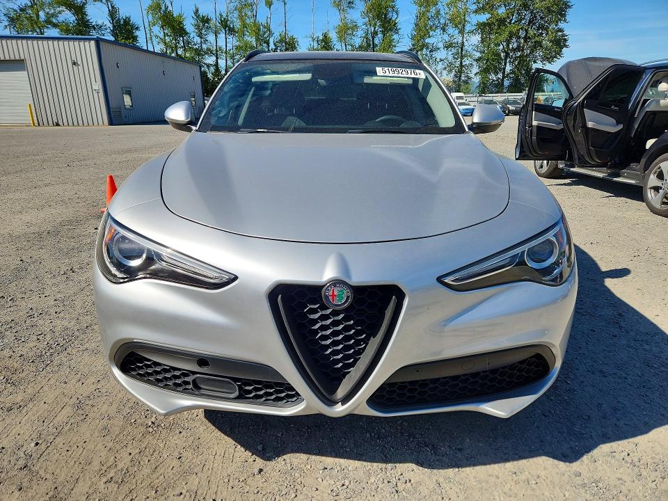 2018 Alfa romeo Stelvio VIN ZASFAKPN9J7B96878 COPART salvage auction — REAR END, Wa - Bill Of Sale, sold $4,700 on 2026-07-06 (photo 5)