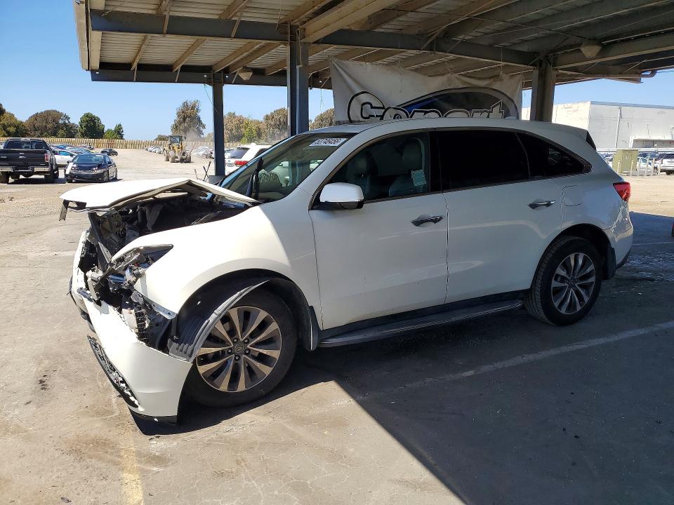 2015 Acura Mdx VIN 5FRYD3H49FB005691 — COPART salvage auction photo
