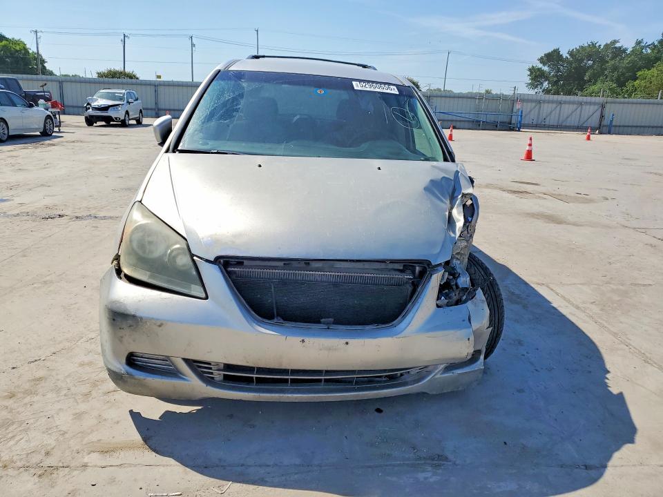 2007 Honda Odyssey VIN 5FNRL38487B420530 COPART salvage auction — FRONT END, TX - SALVAGE VEHICLE TITLE, sold $375 on 2026-07-09 (photo 5)