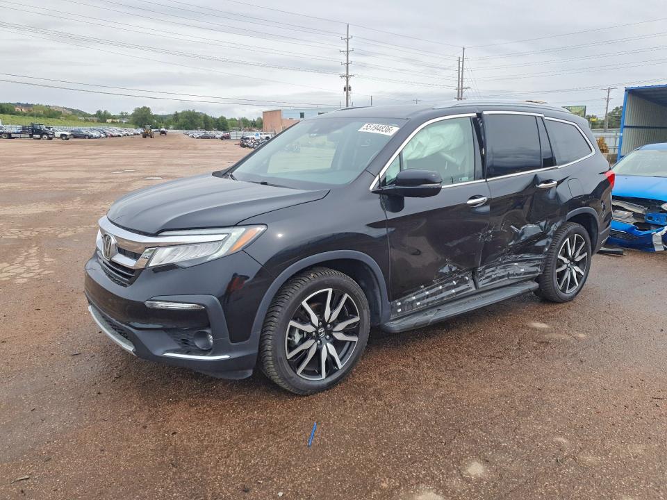 2019 Honda Pilot VIN 5FNYF6H6XKB016367 — COPART salvage auction photo