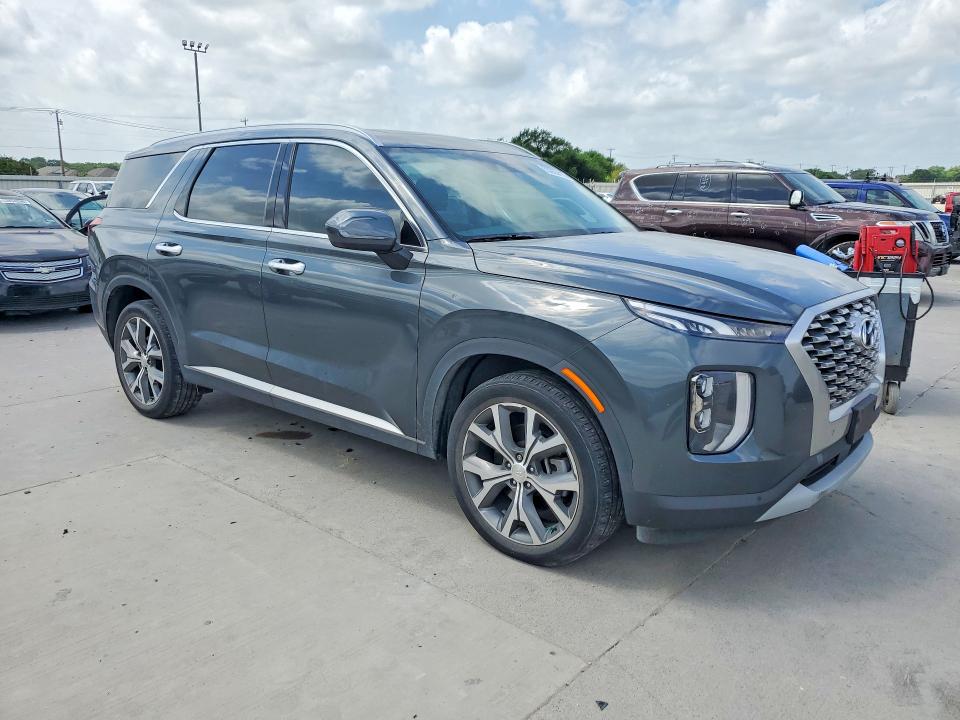 2022 Hyundai Palisade VIN KM8R44HE7NU401446 COPART salvage auction — HAIL, Tx - Certificate Of Title, sold $175 on 2026-07-30 (photo 4)