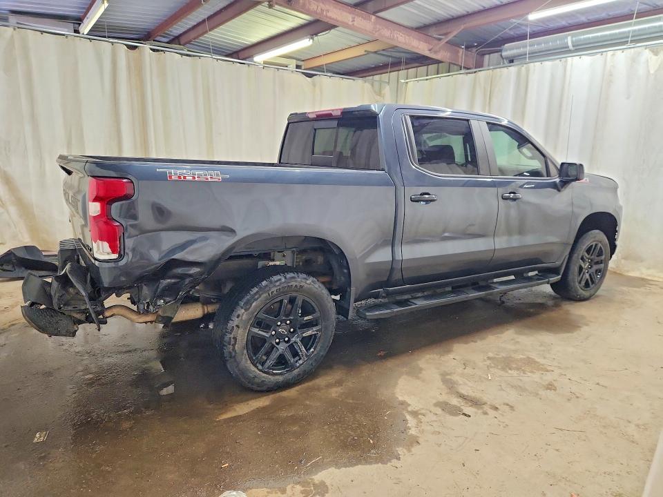 2021 Chevrolet Silverado 1500 VIN 1GCPYFEL0MZ227106 COPART salvage auction — REAR END, TX - CERTIFICATE OF TITLE, sold $20,500 on 2026-07-09 (photo 3)