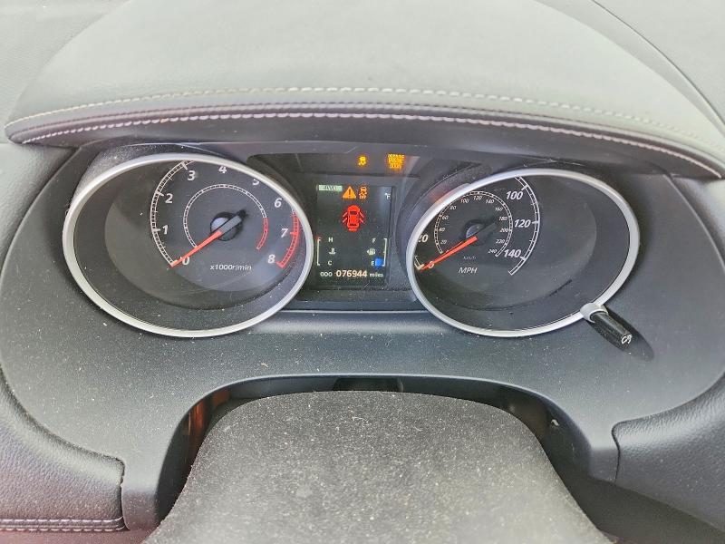 2012 Mitsubishi Outlander VIN JA4JT3AW1CU025528 COPART salvage auction — HAIL, Co - Certificate Of Title (P), sold $275 on 2026-09-03 (photo 9)