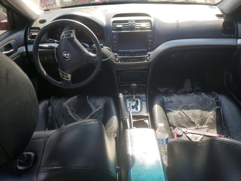 2005 Acura Tsx VIN JH4CL96885C000550 COPART salvage auction — FRONT END, Ca - Non-Repairable Vehicle Cert, sold $200 on 2026-07-08 (photo 8)