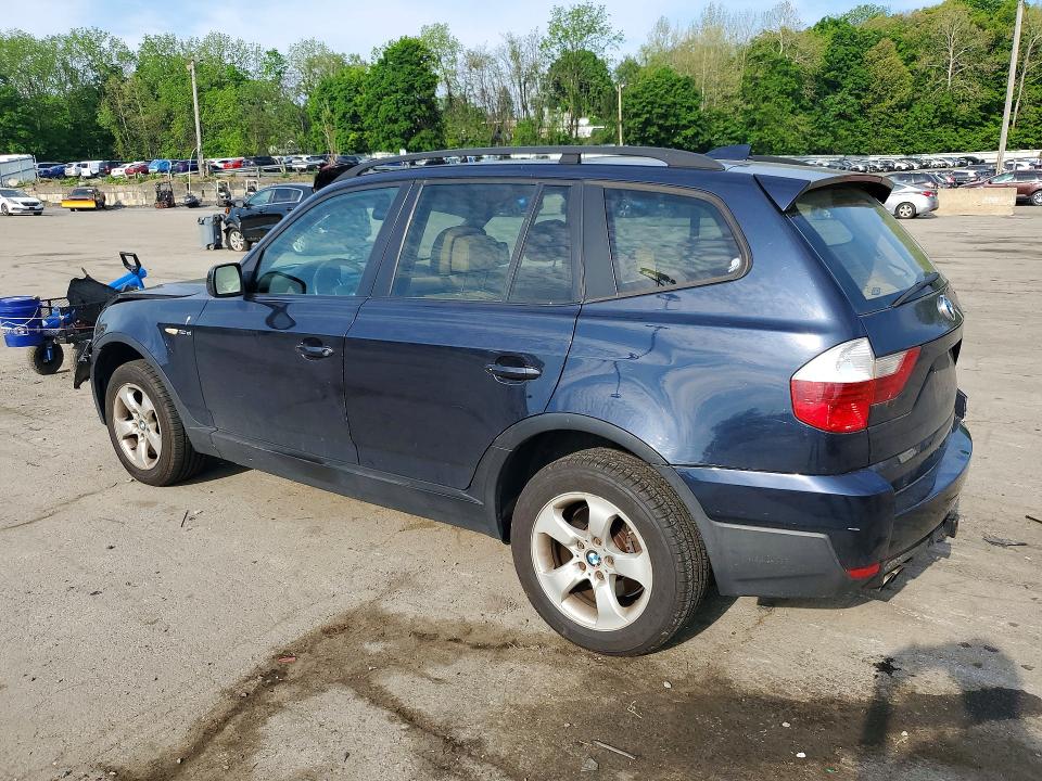 2008 BMW X3 VIN WBXPC93498WJ17208 COPART salvage auction — FRONT END, NY - MV-907A SALVAGE CERTIFICATE, sold $325 on 2026-07-14 (photo 2)