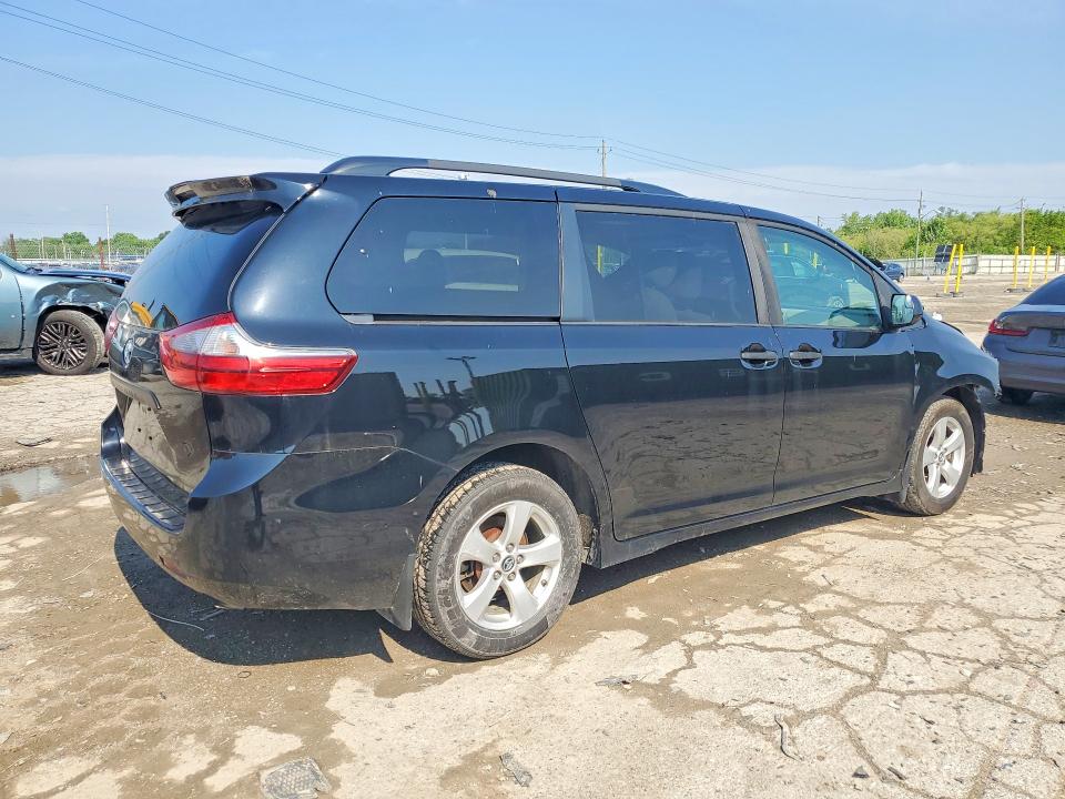 2020 Toyota VIN 5TDZZ3DC4LS033815 COPART salvage auction — FRONT END, In - Cert Of Title-Salvage Title, sold $6,900 on 2026-07-24 (photo 3)