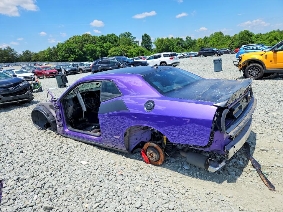2019 Dodge VIN 2C3CDZFJ2KH525876 COPART salvage auction — STRIPPED, Nc - Salvage Certificate Of Title, sold $650 on 2026-07-29 (photo 2)