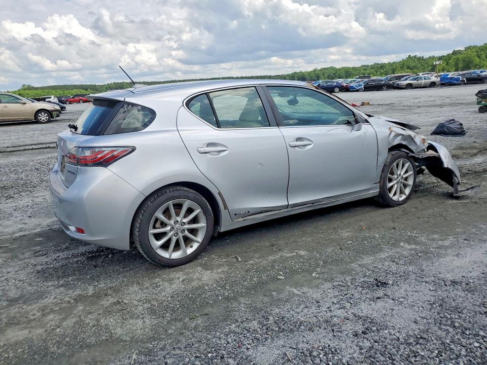 2011 Lexus Ct VIN JTHKD5BH9B2038569 COPART salvage auction — FRONT END, Sc - Cert Of Title-Salvage, sold $1,700 on 2026-07-06 (photo 3)