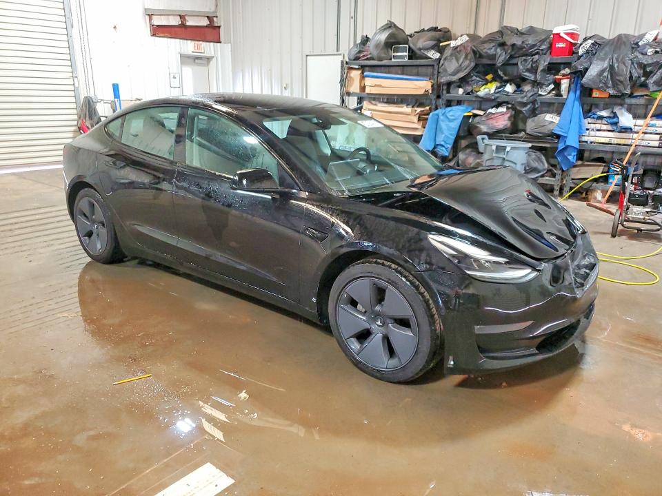 2021 Tesla Model 3 VIN 5YJ3E1EB8MF077544 COPART salvage auction — FRONT END, VA - CERTIFICATE OF TITLE, sold $12,400 on 2026-07-16 (photo 4)