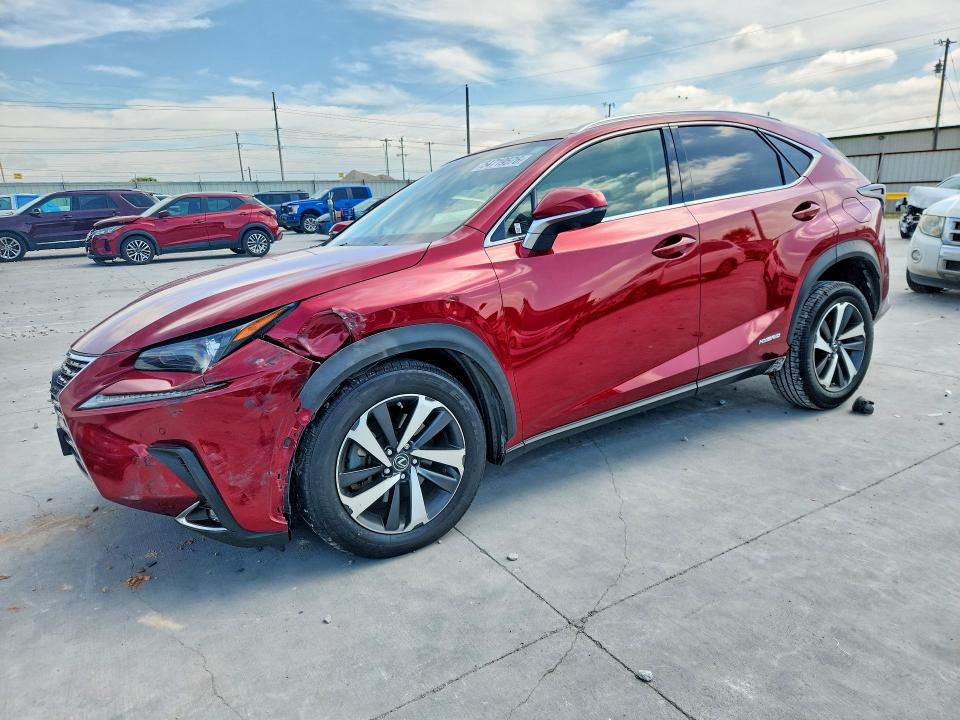2020 Lexus Nx VIN JTJGJRDZ3L5003388 COPART salvage auction — SIDE, Tx - Salvage Vehicle Title, sold $2,300 on 2026-07-28 (photo 1)