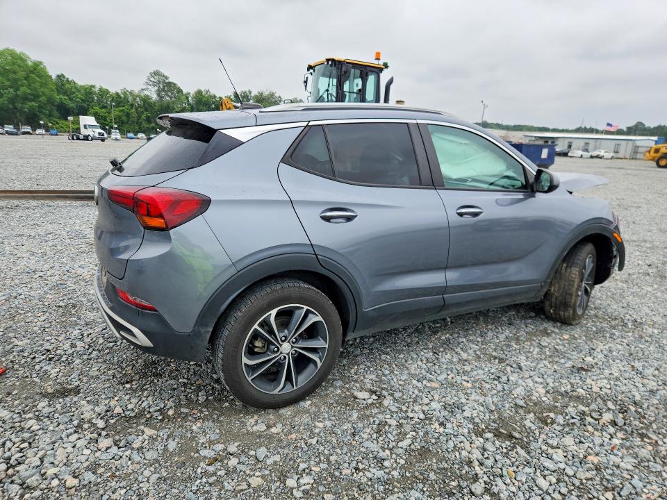 2020 Buick Encore VIN KL4MMESL8LB124448 COPART salvage auction — FRONT END, Ga - Cert Of Title-Salvage, sold $2,200 on 2026-07-07 (photo 3)