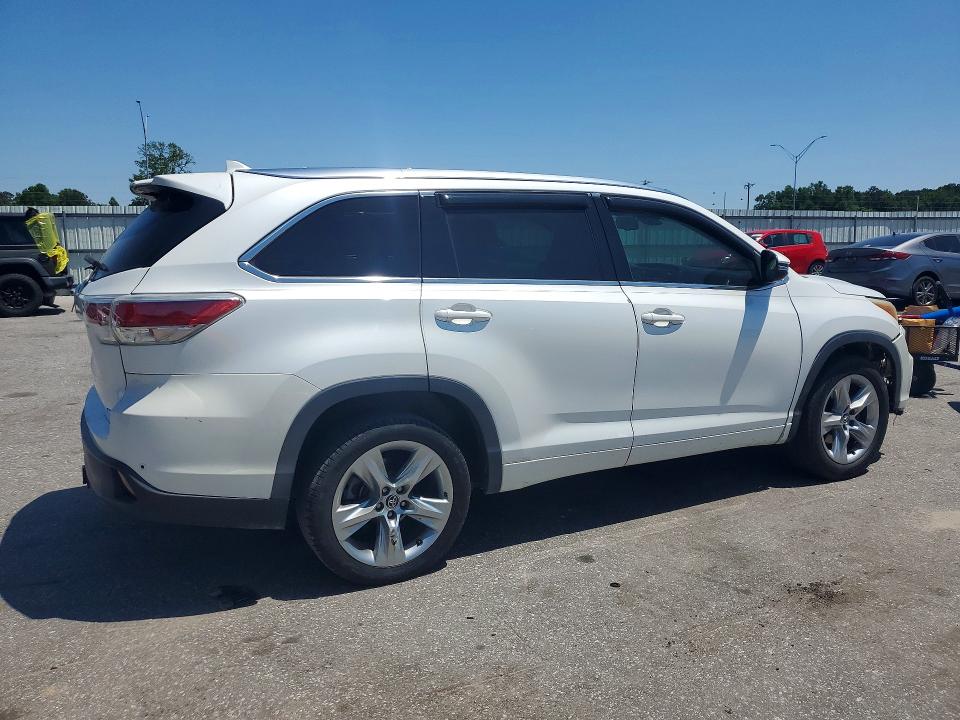 2016 Toyota Highlander VIN 5TDYKRFH0GS132052 COPART salvage auction — FRONT END, Nc - Dealer Only Clean Title (P), sold $10,300 on 2026-07-28 (photo 3)