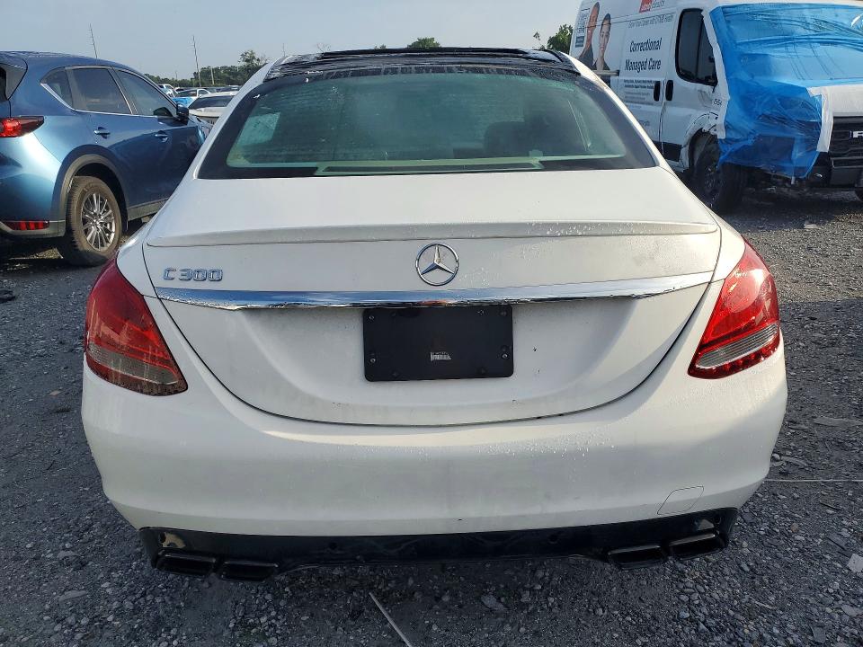 2017 Mercedes-benz C-klasse VIN WDDWF4JB1HR254992 COPART salvage auction — MECHANICAL, Fl - Dealer Only Clean Title (P), sold $4,450 on 2026-07-31 (photo 6)