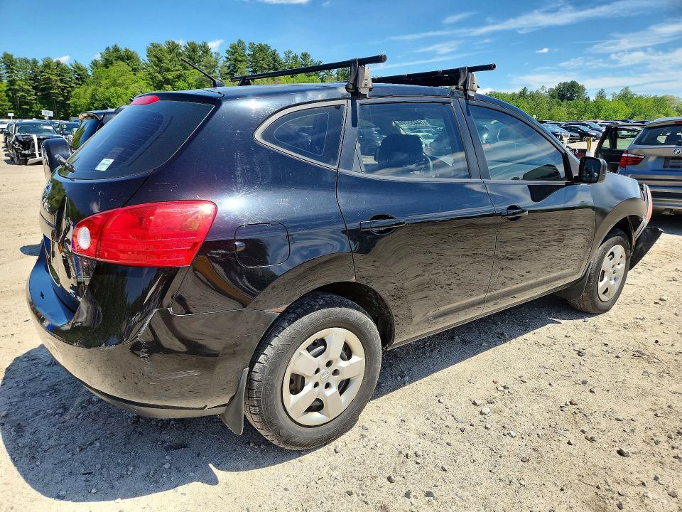 2008 Nissan Rogue sport VIN JN8AS58V98W401538 COPART salvage auction — FRONT END, Ma - Cert Of Title-Reconstrctd Coll, sold $500 on 2026-07-02 (photo 3)