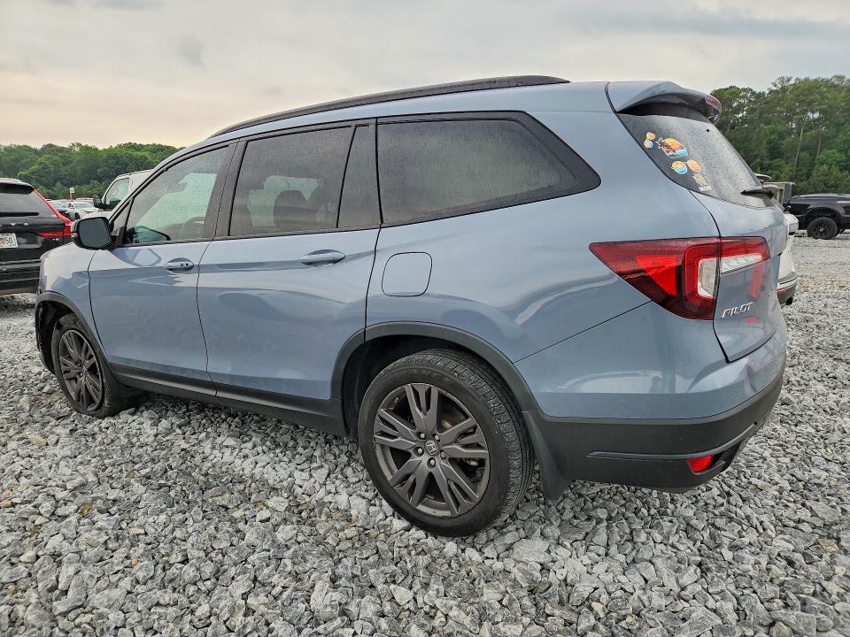 2022 Honda Pilot VIN 5FNYF6H37NB061499 COPART salvage auction — FRONT END, GA - CERT OF TITLE-SALVAGE, sold $8,000 on 2026-07-30 (photo 2)