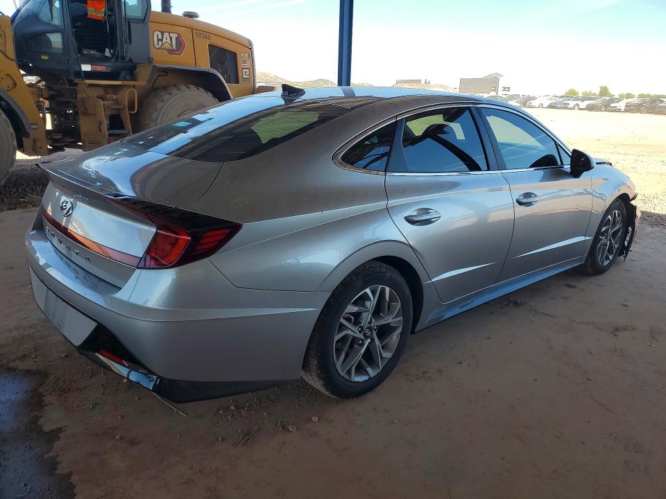 2020 Hyundai Sonata VIN 5NPEF4JA1LH022521 COPART salvage auction — FRONT END, Az - Cert Of Title - Salvage, sold $2,300 on 2026-07-09 (photo 3)