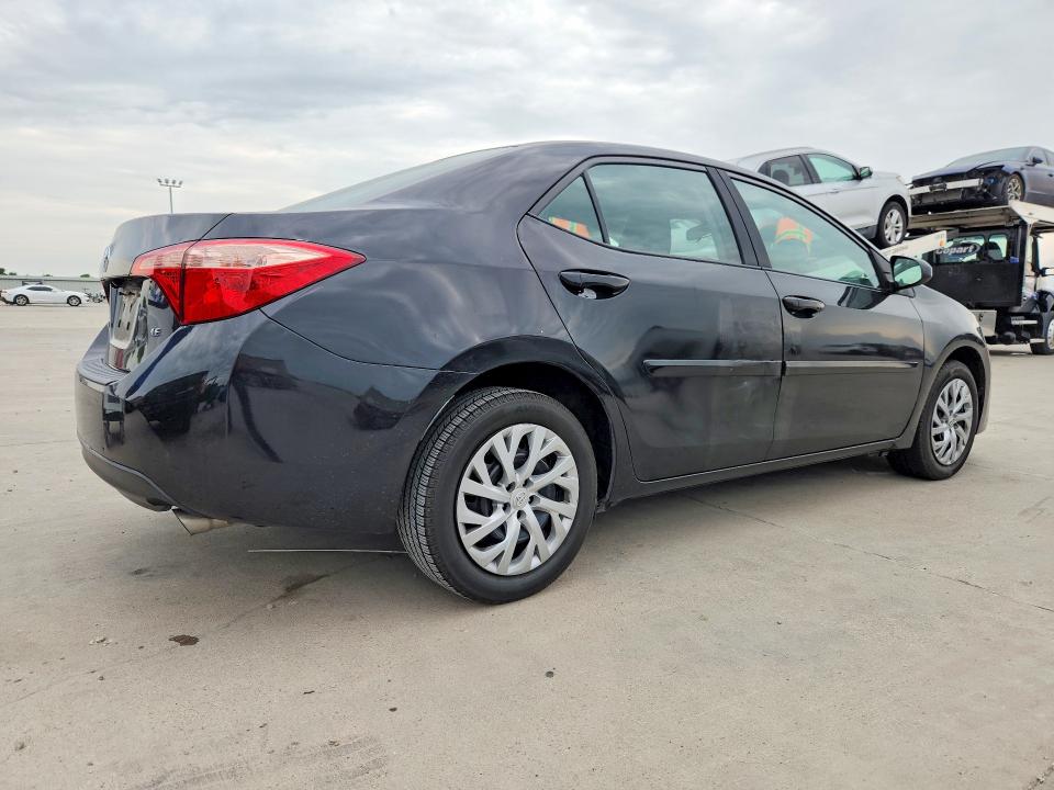2018 Toyota Corolla VIN 5YFBURHE2JP826194 COPART salvage auction — HAIL, Tx - Certificate Of Title, sold $10,000 on 2026-07-13 (photo 3)