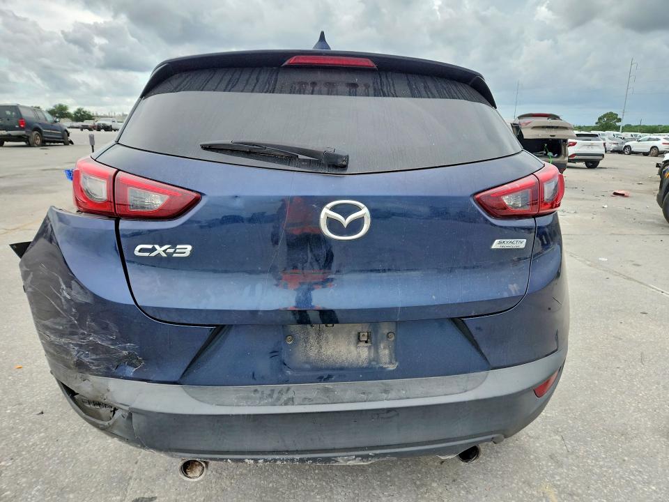2018 Mazda Cx-3 VIN JM1DKDD70J0301895 COPART salvage auction — REAR END, La - Cert Of Title-Salvage, sold $2,700 on 2026-07-29 (photo 6)