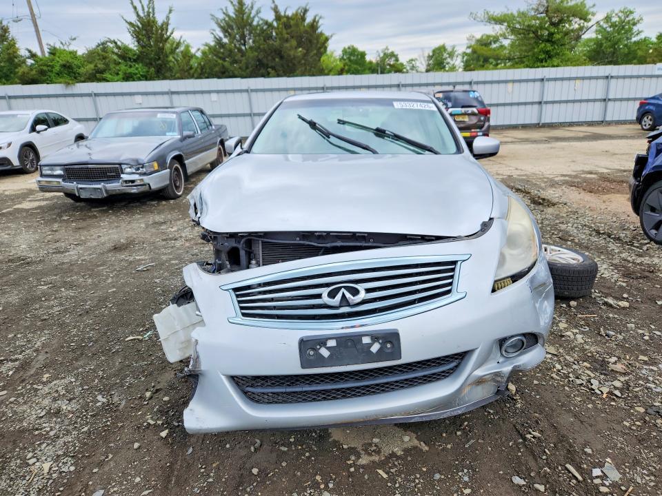 2012 Infiniti G VIN JN1CV6AR0CM975144 COPART salvage auction — FRONT END, NJ - CERT OF TITLE-SALVAGE, sold $225 on 2026-07-29 (photo 5)