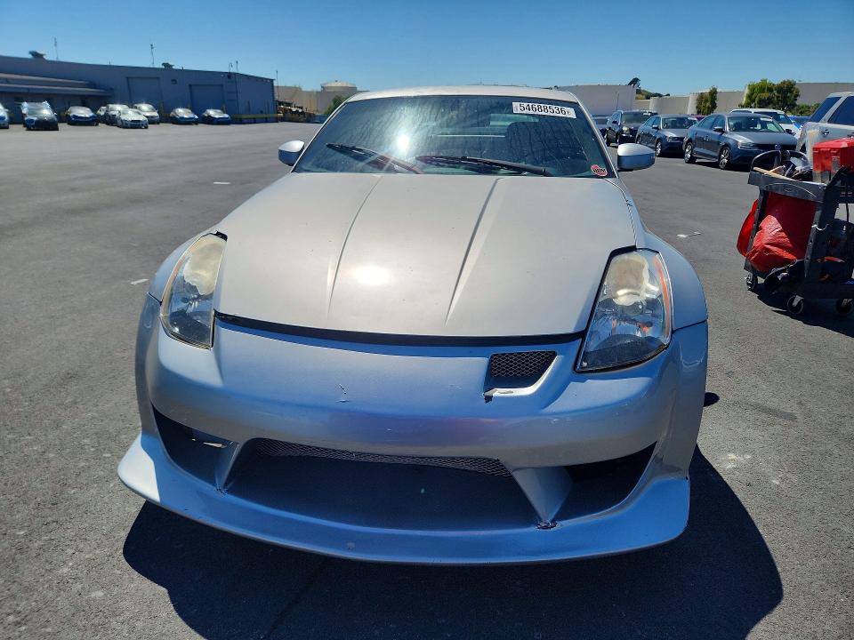 2003 Nissan 350z VIN JN1AZ34D83T111541 COPART salvage auction — VANDALISM, Ca - Non-Repairable Vehicle Cert, sold $60 on 2026-07-27 (photo 5)