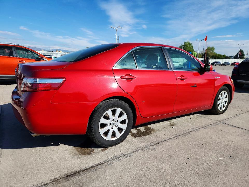 2007 Toyota Camry hybrid VIN JTNBB46K873011531 COPART salvage auction — FRONT END, CO - BILL OF SALE-PARTS ONLY, sold $625 on 2026-07-27 (photo 3)