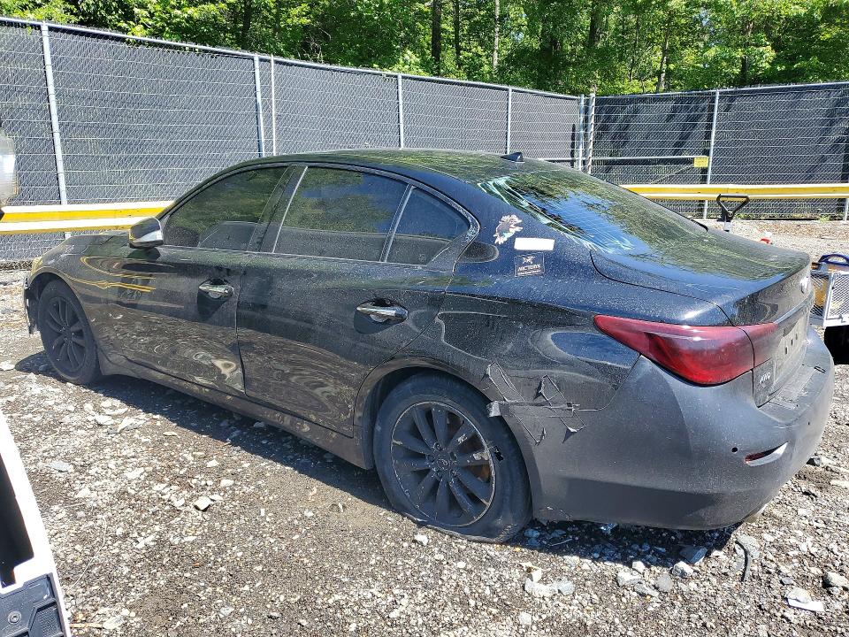 2015 Infiniti Q50 VIN JN1BV7AR2FM417124 COPART salvage auction — FRONT END, Id - Salvage Certificate Of Title, sold $550 on 2026-07-14 (photo 2)