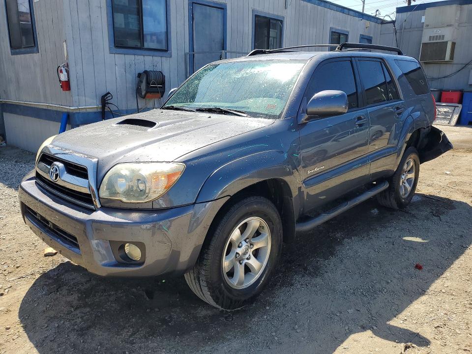 2007 Toyota 4runner VIN JTEZU14R270085049 COPART salvage auction — REAR END, CA - SALVAGE CERTIFICATE, sold $2,350 on 2026-07-09 (photo 1)