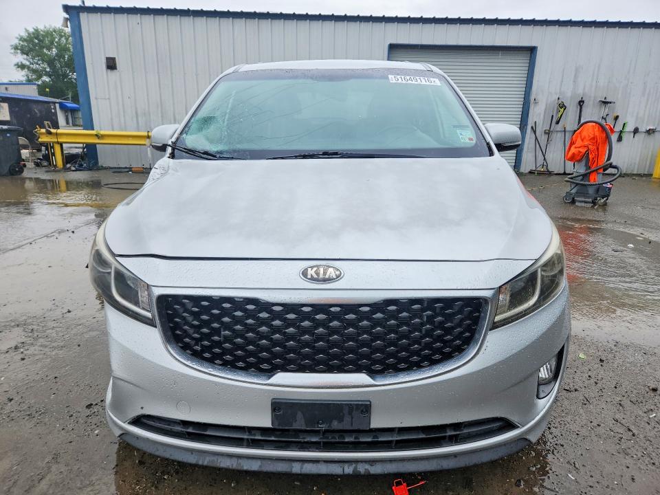 2015 Kia SEDONA VIN KNDMC5C19F6056826 COPART salvage auction — FRONT END, La - Cert Of Title-Salvage, sold $1,750 on 2026-07-09 (photo 5)