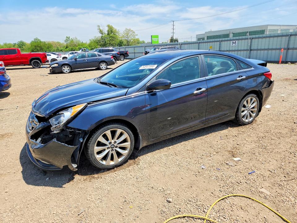 2013 Hyundai Sonata VIN 5NPEC4ACXDH669141 COPART salvage auction — REAR END, Il - Salvage Certificate, sold $700 on 2026-07-29 (photo 1)