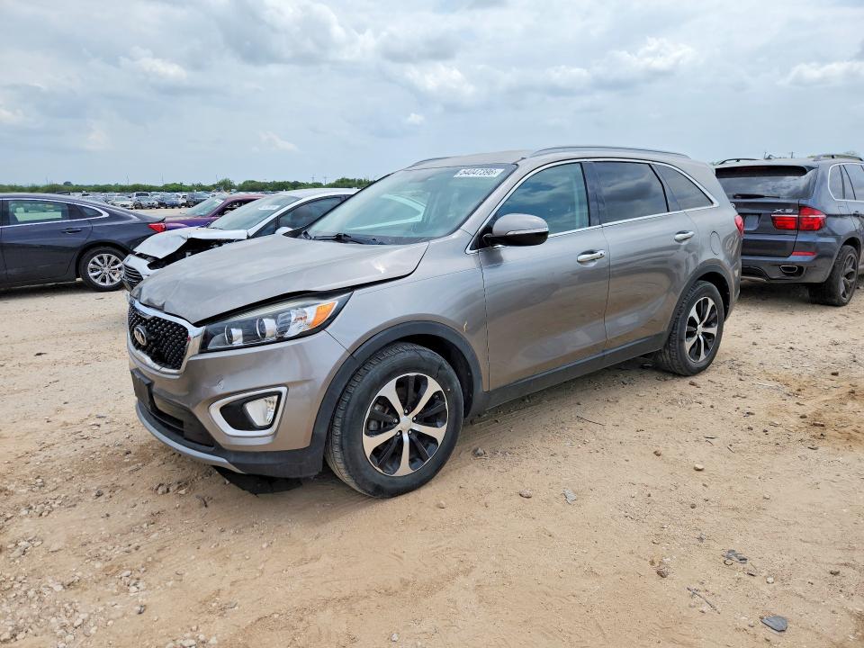 2017 Kia Sorento VIN 5XYPH4A50HG235092 COPART salvage auction — FRONT END, Tx - Certificate Of Title (P), sold $2,350 on 2026-07-30 (photo 1)