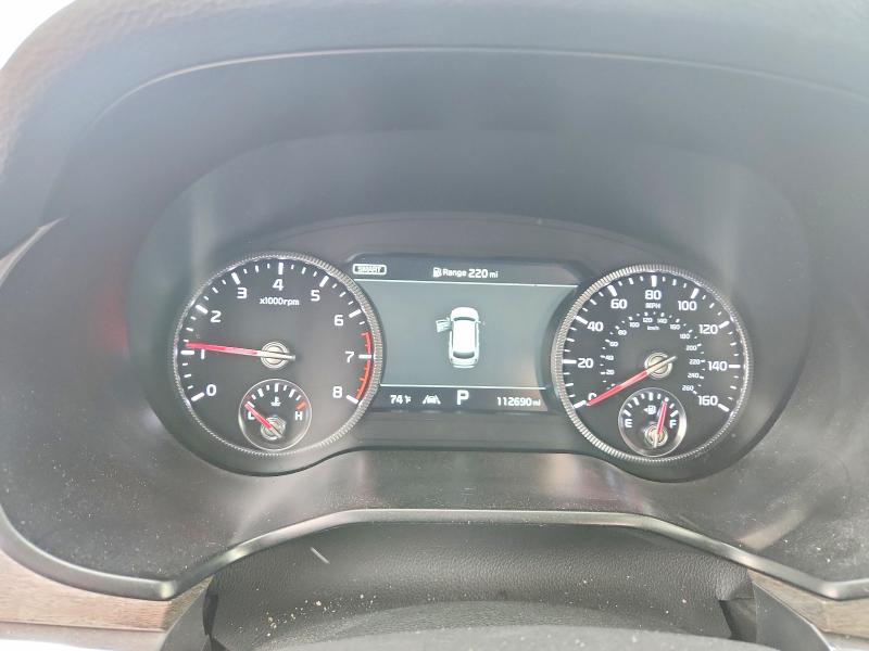 2020 Kia Telluride VIN 5XYP5DHC9LG046334 COPART salvage auction — HAIL, Mo - Salvage Certificate Of Title, sold $7,700 on 2026-07-20 (photo 9)