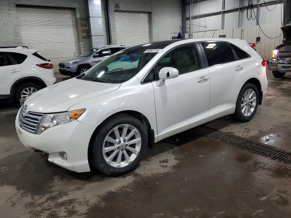 2011 Toyota Venza VIN 4T3ZA3BBXBU046437 COPART salvage auction — FRONT END, Mn - Cert Of Title-Prior Salvage, sold $2,000 on 2026-07-09 (photo 1)