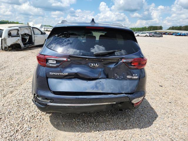 2020 Kia Sportage VIN KNDPN3ACXL7822021 COPART salvage auction — REAR END, Ga - Cert Of Title-Salvage, sold $3,700 on 2026-07-15 (photo 6)
