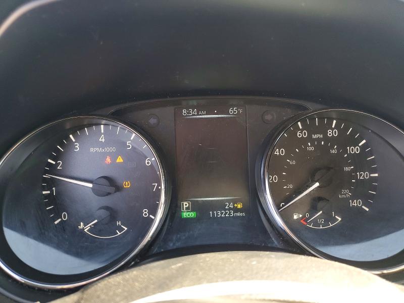 2017 Nissan Rogue VIN JN8AT2MT1HW141409 COPART salvage auction — REAR END, Il - Salvage Certificate, sold $950 on 2026-07-17 (photo 9)