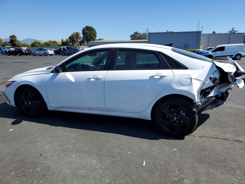 2026 Hyundai Elantra VIN KMHLM4DG9TU179227 COPART salvage auction — REAR END, CA - SALVAGE CERTIFICATE, sold $2,800 on 2026-07-20 (photo 2)
