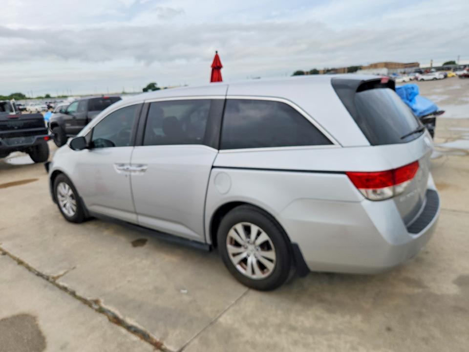 2015 Honda Odyssey VIN 5FNRL5H66FB065093 COPART salvage auction — NORMAL WEAR, Ar - Certificate Of Title (P), sold $2,850 on 2026-07-09 (photo 2)